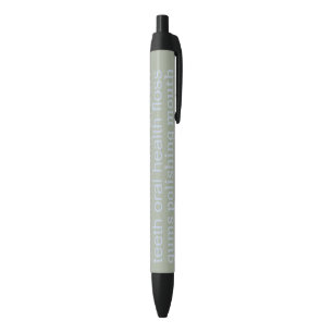 Dental Word Design Blue Ink Pen