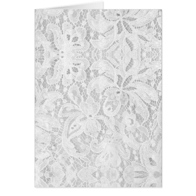 Dentelle blanche tombante (Devant)