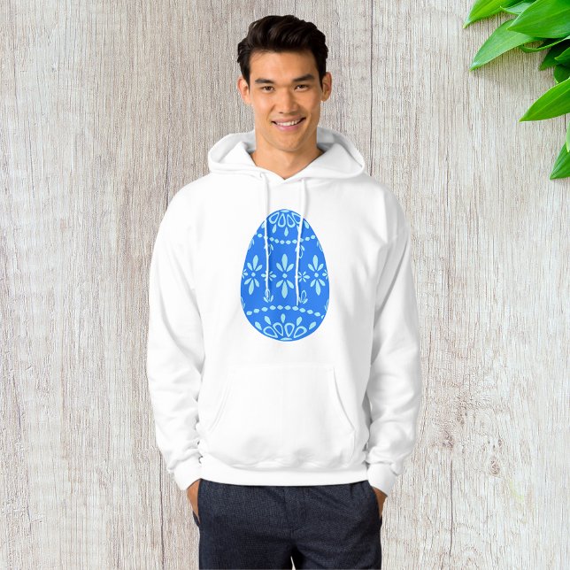 Dentelle bleue Sweat - shirt à capuche OEufs de Pâ (Créateur téléchargé)