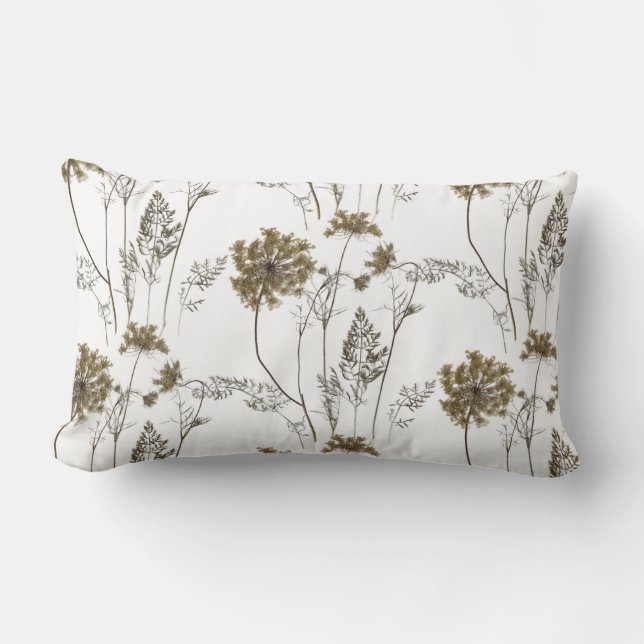 Dentelle de la reine Anne sur un Coussin Lumbar (Recto)