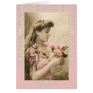 dentelle et bouquets lady victorienne