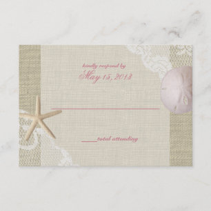 Dentelle et sable Dollar Beach Réponse