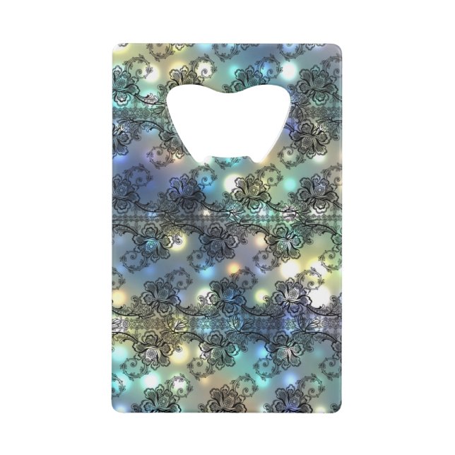 Dentelle noire sur les points forts du pastel doux (Devant)