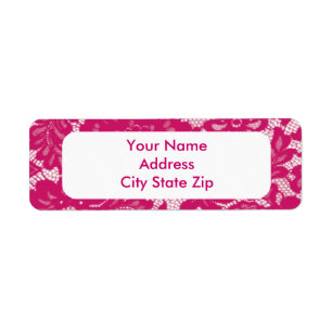 Dentelle rose