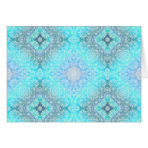 Dentelle turquoise Mandala