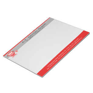 Dentist Big Mouth Large Dental Notepads