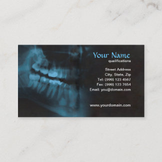dentist business card