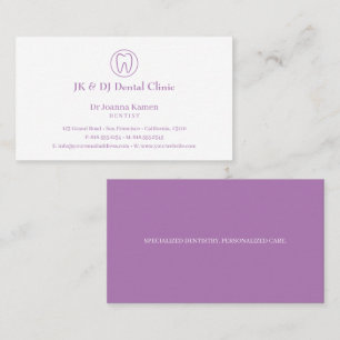 Dentist Business Card