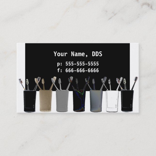 Dentist Business Card (Front)
