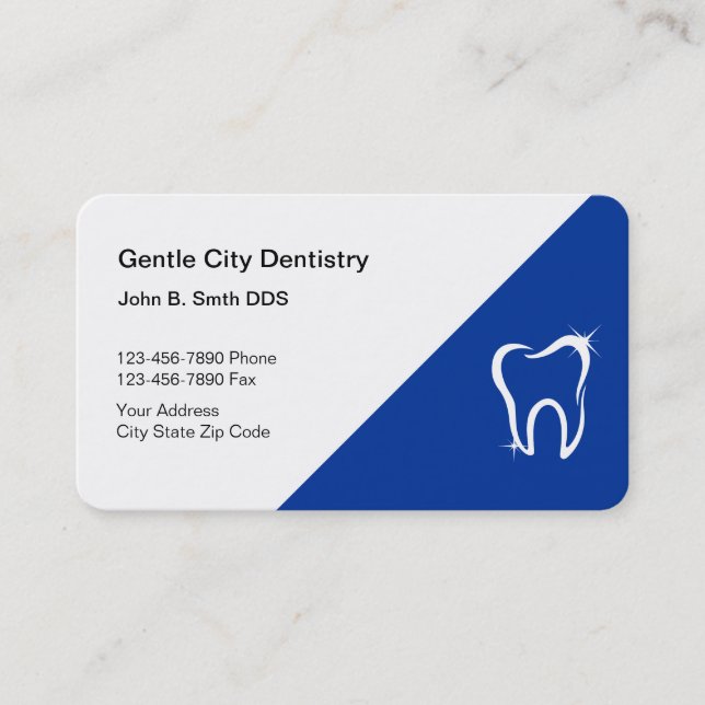 Dentist Business Cards (Front)