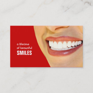 Dentist Business Cards- Colour changeable Appointment Card