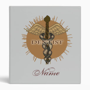 Dentist caduceus  binder