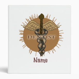 Dentist caduceus  binder