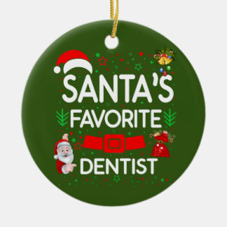 Dentist Ceramic Ornament