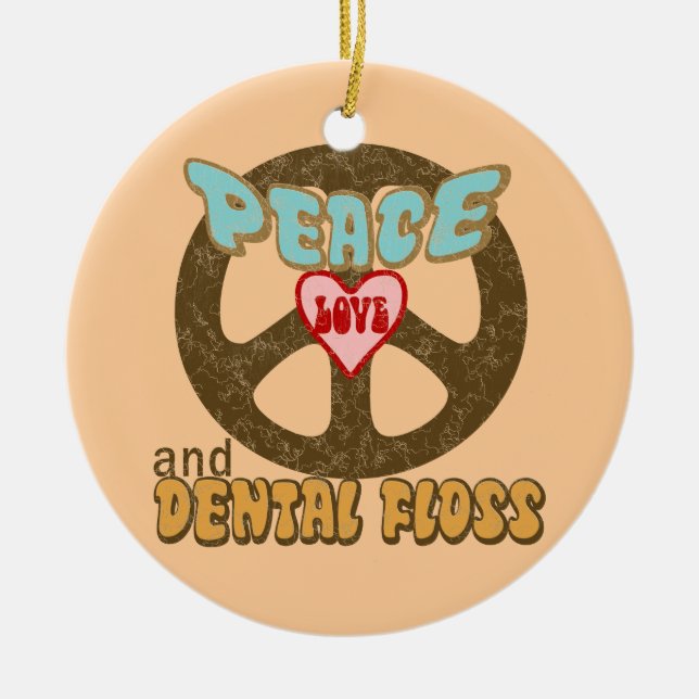 Dentist Ceramic Ornament (Front)