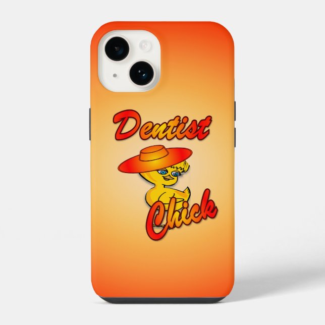 Dentist Chick #5 iPhone Case (Back)
