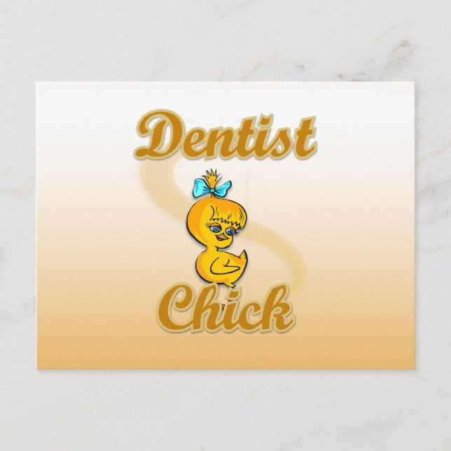 Dentist Chick Postcard (Front)
