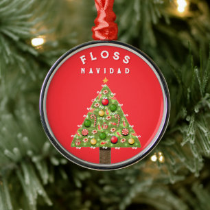 Dentist Christmas Gift Metal Ornament