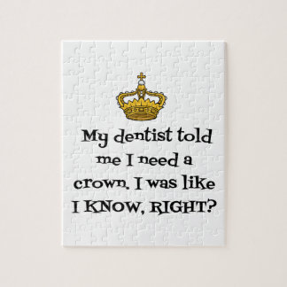 DENTIST CROWN JIGSAW PUZZLE