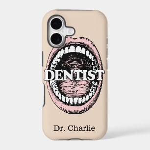 Dentist custom name & colour phone cases