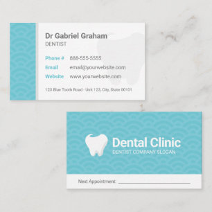 Dentist Dental Clinic Business Card
