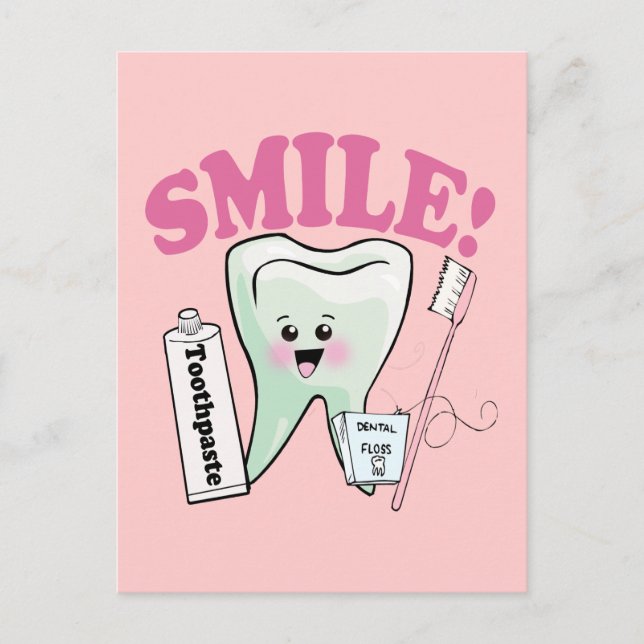 Dentist Dental Hygienist Postcard (Front)