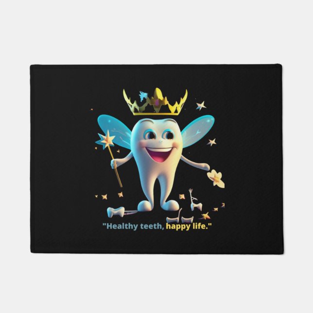 Dentist dental nursre. doormat (Front)