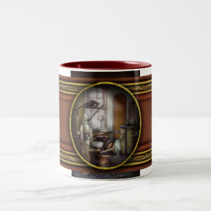 Dentist - Dental Office circa 1940's Two-Tone Coffee Mug