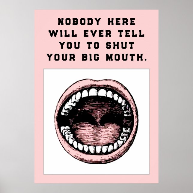Dentist Dental Office Poster (Front)