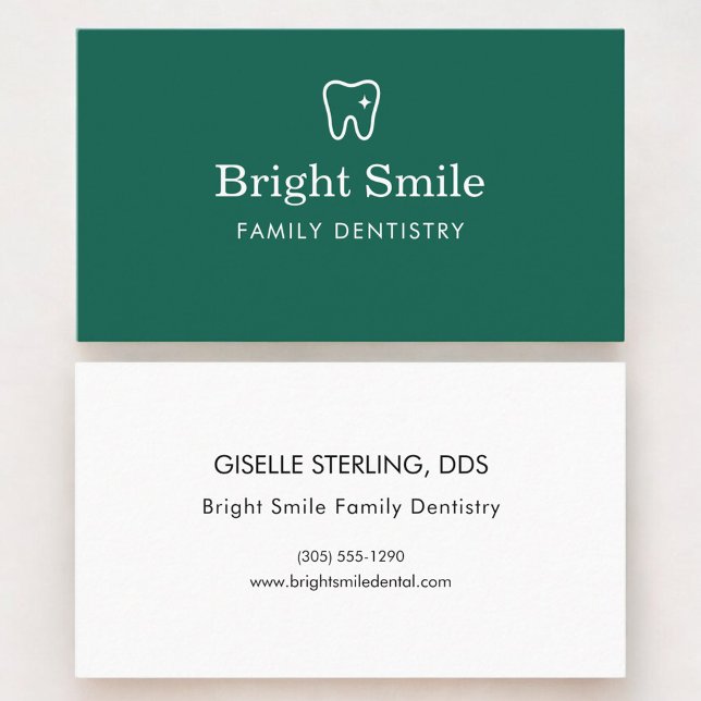 Dentist Dentistry Office Business Card (Creator Uploaded)