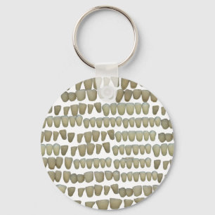 DENTIST DENTISTRY ORTHODONTICS ROTTEN TEETH MOUTH KEYCHAIN