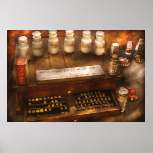 Dentist - Detachable Tooth Shade Guide Poster