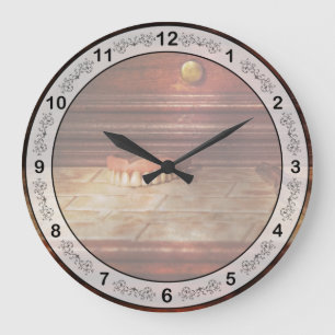 Dentist - False Teeth Large Clock