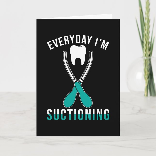 Dentist Gift Funny Card (Front)