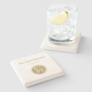 Dentist   Gold Stone Coaster