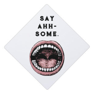 Dentist Graduation Cap Topper