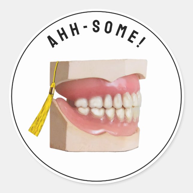 Dentist Graduation Envelope Seals (Front)