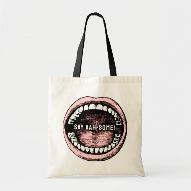 dentist graduation tote bag (Front)