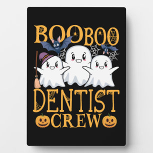 Dentist Halloween Crew Dentist Plaque