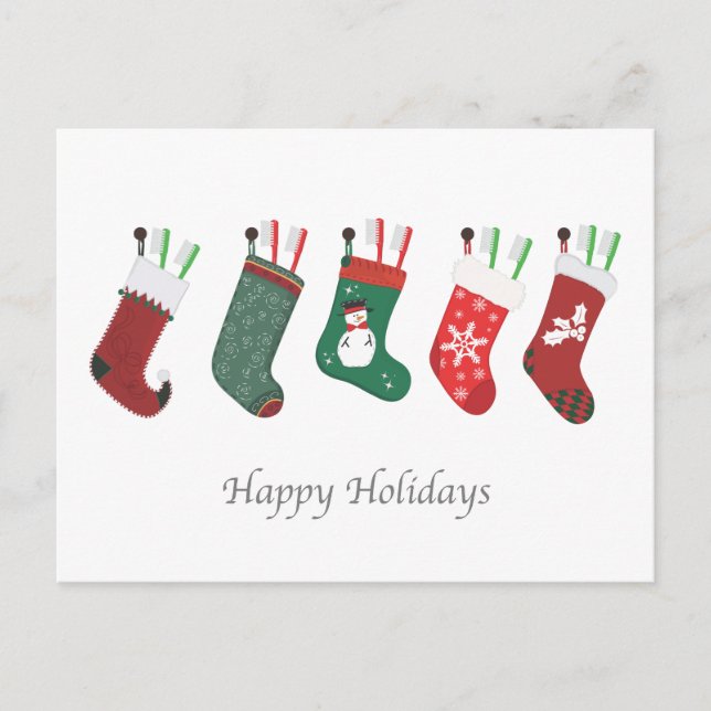 Dentist Holiday Card (Front)