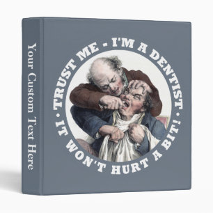 DENTIST humour custom binders