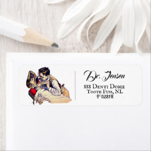 Dentist Humour Horror Illustration Vintage