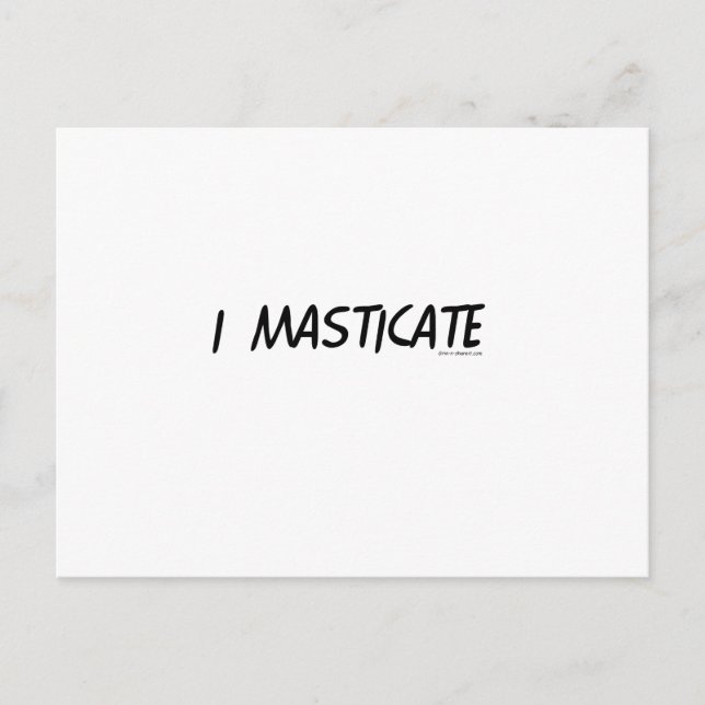 Dentist Humour Postcard (Front)