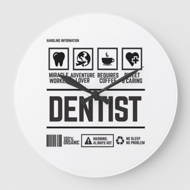 dentist large clock (Front)