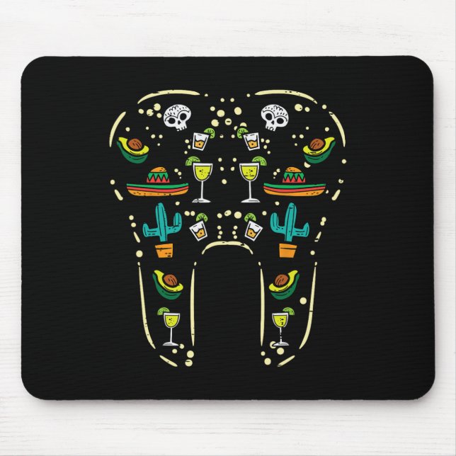 Dentist Mexico Cinco De Mayo Mexican Independence  Mouse Pad (Front)