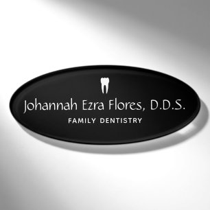 Dentist Name Tag