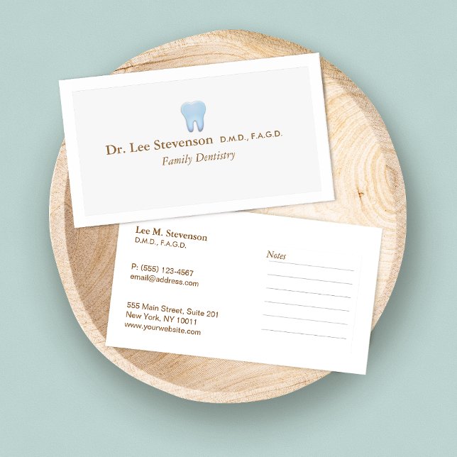 Dentist Office DDS Appointment Business Card (Creator Uploaded)