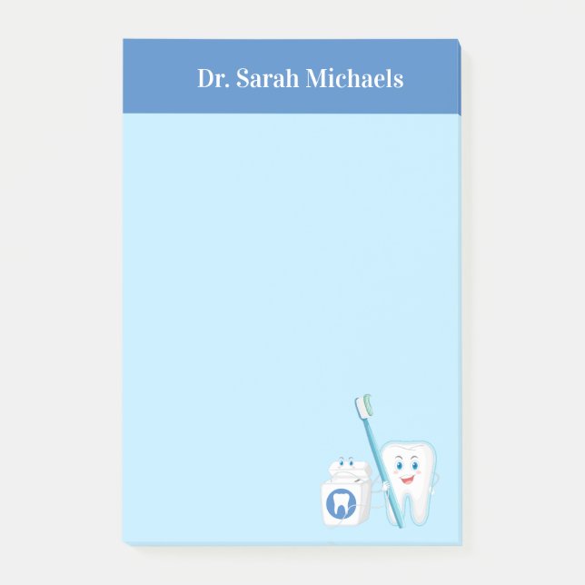 Dentist Office Personalized Post-It Notes (Front)