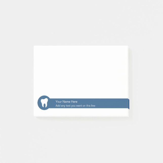 Dentist Office Sticky Notes (Front)