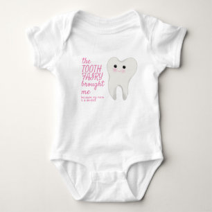 Dentist or Dental Hygienist New Mom Baby One-Piece Bodysuit